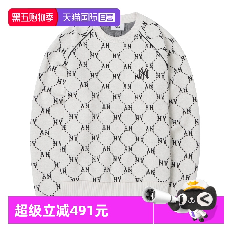 MLB卫衣男女新款老花运动服