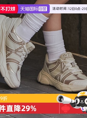 【自营】MLB男女鞋新款运动网面休闲小白缓震透气跑步鞋3ARNACE4N