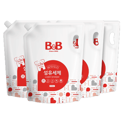 保宁米迪恩必恩贝婴儿洗衣液2100ml×4袋