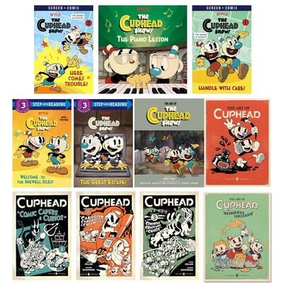 【自营】茶杯头游戏艺术设定集书籍精装 30年代复古美术 The Art of Cuphead 英文原版 Studio MDHR