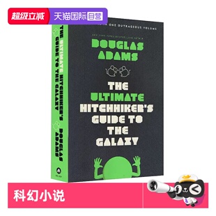 The 自营 英文原版 科幻小说 Adams Galaxy Ultimate 银河系搭车客指南漫游五部曲 Guide Hitchhiker Douglas the