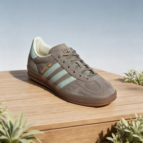 【自营】adidas阿迪达斯三叶草女GAZELLEINDOORW运动休闲鞋JR2430