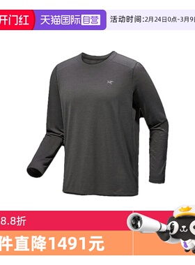【自营】ARC‘TERYX/始祖鸟男士T恤灰色X000009719长袖
