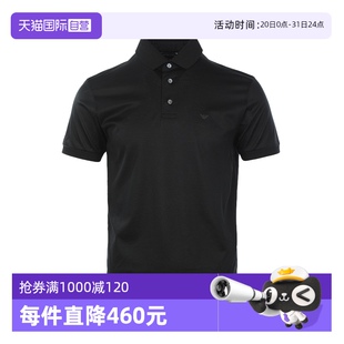 商务休闲莱赛尔POLO衫 ARMANI 阿玛尼男士 T恤 短袖 自营 EMPORIO