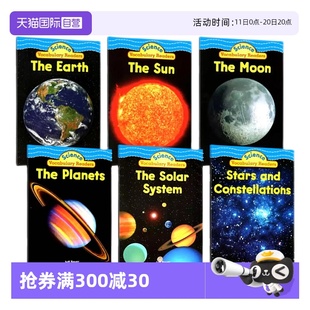 儿童科普绘本 指导手册 附赠电子版 Readers 自营 英文原版 星球科普早教绘本 Scholastic 学乐 6册 Science Space Vocabulary