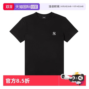 女装 春季 新款 休闲短袖 MLB男装 运动服时尚 3ATSB015350BKS 自营