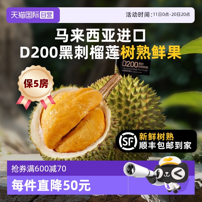 市舶士马来西亚进口黑刺鲜果