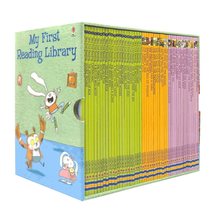 【自营】英文原版 我的第一个图书馆50册 我的第1套My First Reading Library分级阅读usborne英语进口书籍 第一二三四套图书馆