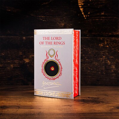 【自营】指环王 魔戒 彩色插图 The Lord of the Rings 托尔金 J. R. R. Tolkien 英文原版 经典奇幻文学书籍 精装