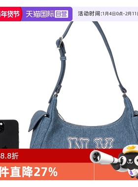 【自营】MLB拎包男女包新款时尚复古手提包基础款休闲包3ABQM034N