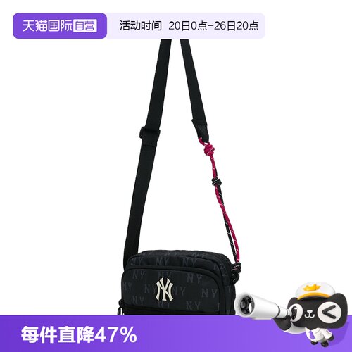 【自营】MLB包包手提包女生小包时尚街头拎包休闲包单肩包斜挎包