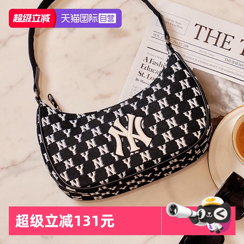 【自营】MLB包包手提包单肩腋下包时尚休闲包储物包挎包潮流拎包