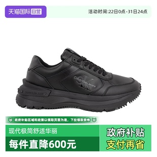 牛皮系带休闲运动鞋 Klein凯文克莱男士 Calvin YM0YM00521 自营