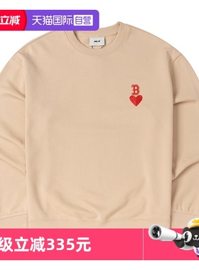 【自营】MLB卫衣新款男女装潮流户外休闲上衣圆领套头衫3AMTH9144