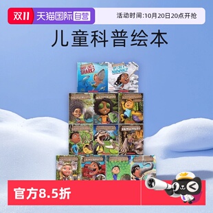 Feet 自营 Hair Nose What Had Tonguel You Teeth 趣味故事 儿童科普绘本 科普 英文原版 Ears 11册大全套 Eyes Animal
