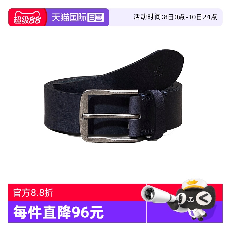 【自营】Calvin Klein/凯文克莱ck男士牛皮皮带腰带 LV04G7016G