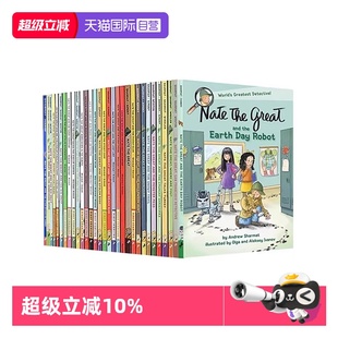 Great 自营 Nate 汪培珽书单推荐 英文原版 小侦探内特 大侦探内特 了不起 课外英语读物 32册 儿童桥梁章节小说书 The