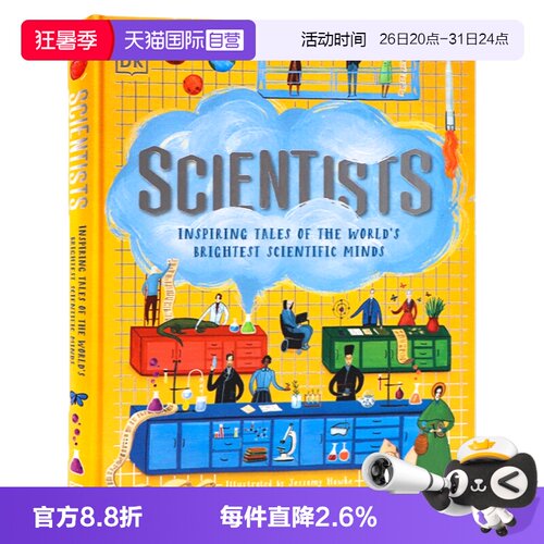 DK科学家的故事英文原版