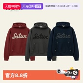 立体刺绣宽松铆钉贴布绣连帽卫衣外套 ARCHIVE秋季 自营 SATUR