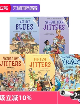 【自营】英文原版 The Jitters Series Books Collection 5册 新的环境中如何学会适应 情绪管理绘本图画书