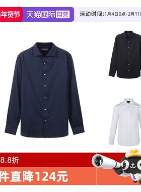 【自营】Emporio Armani阿玛尼 男士薄款长袖衬衫 6L1C86 1N8JZ