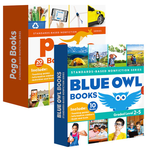 【自营】Jump百科分级 美国Jump百科分级 Jump跨学科阅读 Jump Pogo Books袋鼠系列 Jump BLUE OWL BOOKS蓝鹰系列
