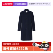 中长款 单排扣翻领大衣羊毛 Alexandre Mattiussi男士 自营 AMI