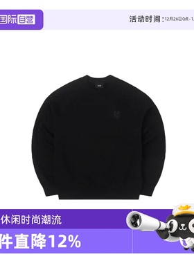 【自营】MLB男装女装秋季新款运动服休闲圆领卫衣3AMTB035650BKS