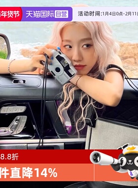 【自营】MLB单肩包男女包NY斜跨包腋下包帆布托特包经典款水桶包