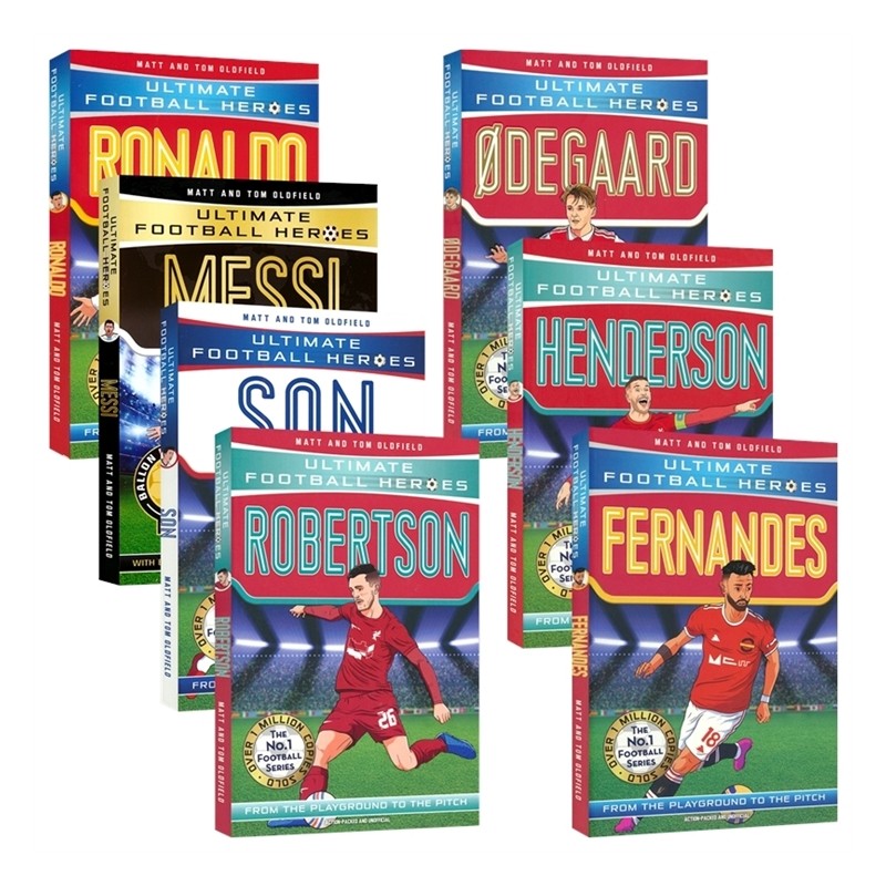 【自营】Matt And Tom Oldfield Ultimate Football Heroes Fernandes 足球明星人物传记 儿童励志章节书小说 英文原版进口图书,书籍/杂志/报纸,儿童读物原版书,淘宝优惠券,粉丝福利购,淘宝优惠卷