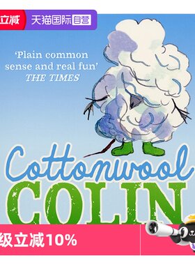 【自营】英文原版 Cottonwool Colin 毛绒绒的科林 棉绒鼠科林 心灵成长绘本 儿童家庭教养教育 Jeanne Willis 插画家Tony Ross