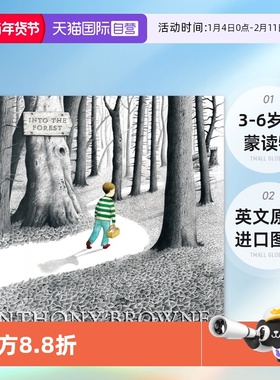 【自营】Into the Forest 走进森林 安东尼·布朗 Anthony Browne 英文故事绘本 亲子读物 3-6岁启蒙读物 英文原版进口图书