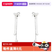 daisy 自营 beauty925银针高级感珍珠蝴蝶结流苏耳环气质耳饰