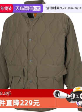 【自营】添柏岚男子AF Quilted运动休闲棉服外套A6N3Y-BK0