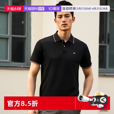 日常短袖POLO衫阿玛尼四季