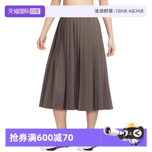 女子速干褶裥休閑半身裙HQ8154 自營 NIKE耐克春季 004