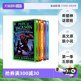 波西杰克逊与神火之盗 自营 英文原版 阿波罗 埃及守护神 Jackson 奥林匹斯英雄 Percy 北欧神话 波西杰克逊 审判 全套系列