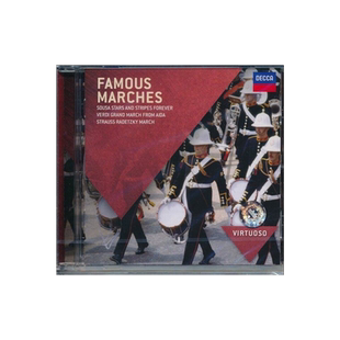 【自营】原装 DECCA知名进行曲合辑 Famous Marches 欧版CD唱片