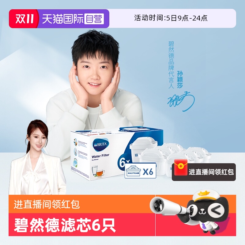 BRITA滤芯净水壶德国进口