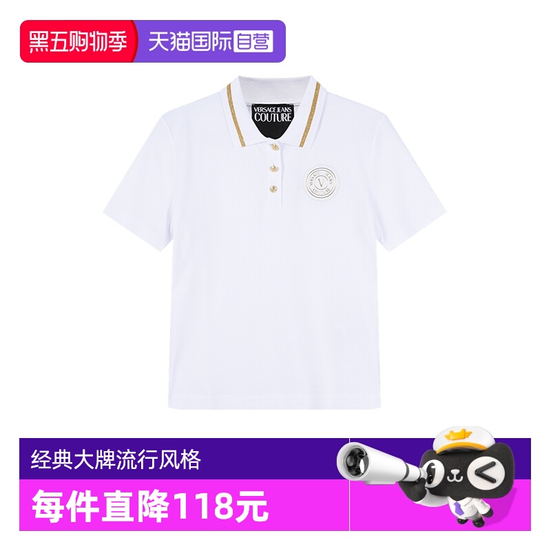 VJC范思哲短袖POLO衫休闲风女装