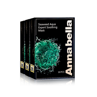 【自营】ANNABELLA泰国黑金海藻舒缓面膜补水保湿修护提亮肤色女