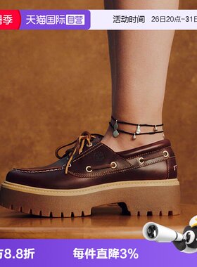 Timberland添柏岚女新款厚底耐磨