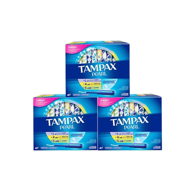 TAMPAX卫生棉条顺滑易推可游泳