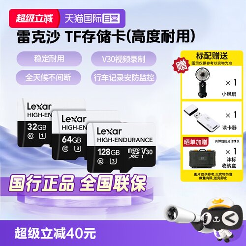 自营雷克沙行车记录仪安防监控卡