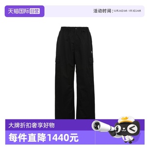 自营 型长裤 KENZO男士 风休闲宽松版 阔腿裤 FW24松紧腰工装