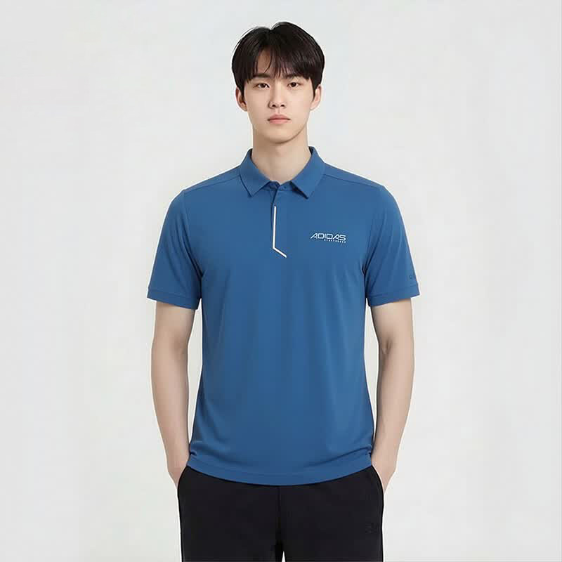 阿迪达斯男款夏季快干短袖