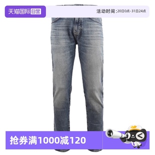 男士 Boss 雨果博斯 百搭休闲拉链直筒牛仔裤 时尚 自营 Hugo