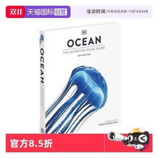 Ocean The 自营 DK权威视觉指南 精装 百科图书 海洋生物科普认知 海洋 预售 Visual Definitive 英文原版 全彩插图图解 Guide