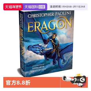 【自营】英文原版 龙骑士#1 精装彩绘版 Eragon: The Illustrated Edition 伊拉贡 RH Childrens Books Christopher Paolini