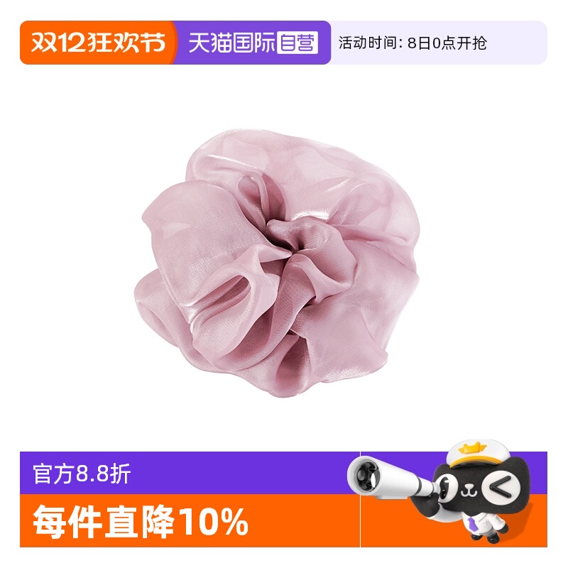 【自营】OSEWAYA发圈珠光头绳日系简约橡皮筋可爱少女布艺发饰